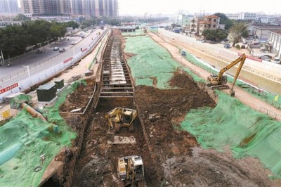 深圳市茅洲河排澇河截污工程加快建設(shè)